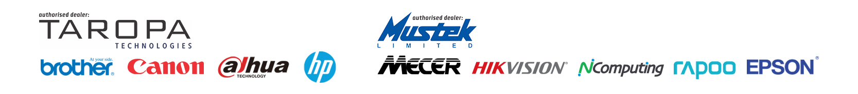 Authorised technology partners and brands